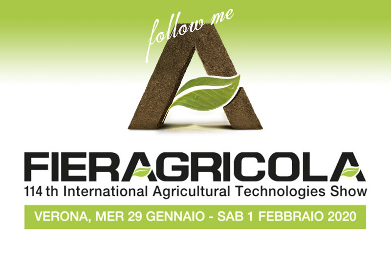 MOM - agriculture machines Verona - at Fieragricola 2020 [foto stand fiera]