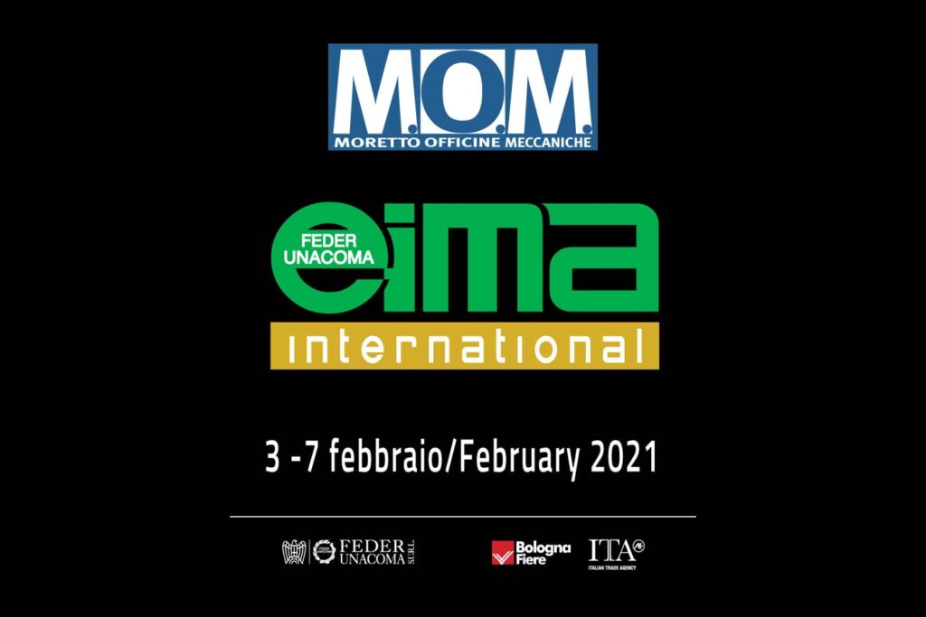MOM - agriculture machines Verona - at EIMA 2021 [foto stand fiera]